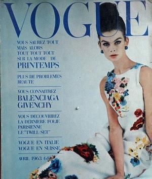 Vintage Vogue magazine covers - wah4mi0ae4yauslife.com - Vintage Vogue Paris January 1965.jpg